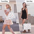 thumbnail image 3 of Large Capacity Tote Bag,Fairy Tale Princess Unicorn Pattern Handbag Fashion Luxury Tote Bag,15.7"x13"x 5.1" Inches,Laptop Compatible, 3 of 3