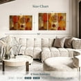 thumbnail image 4 of Elephant Stock Oriental Bazaar I Wall Art - Horizontal Multi Panel Canvas - Living Room Wall Decor - Abstract Multi Panel - Brown And Gray Decor By Silvia Vassileva - 45" x 28", 4 of 8
