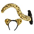 thumbnail image 4 of Conjunto de cola de animal Disfraz Decoración de disfraces Cosplay Fiestas temáticas para Carnaval de Halloween amarillo 2 piezas Salvador cola de cosplay, 4 of 7