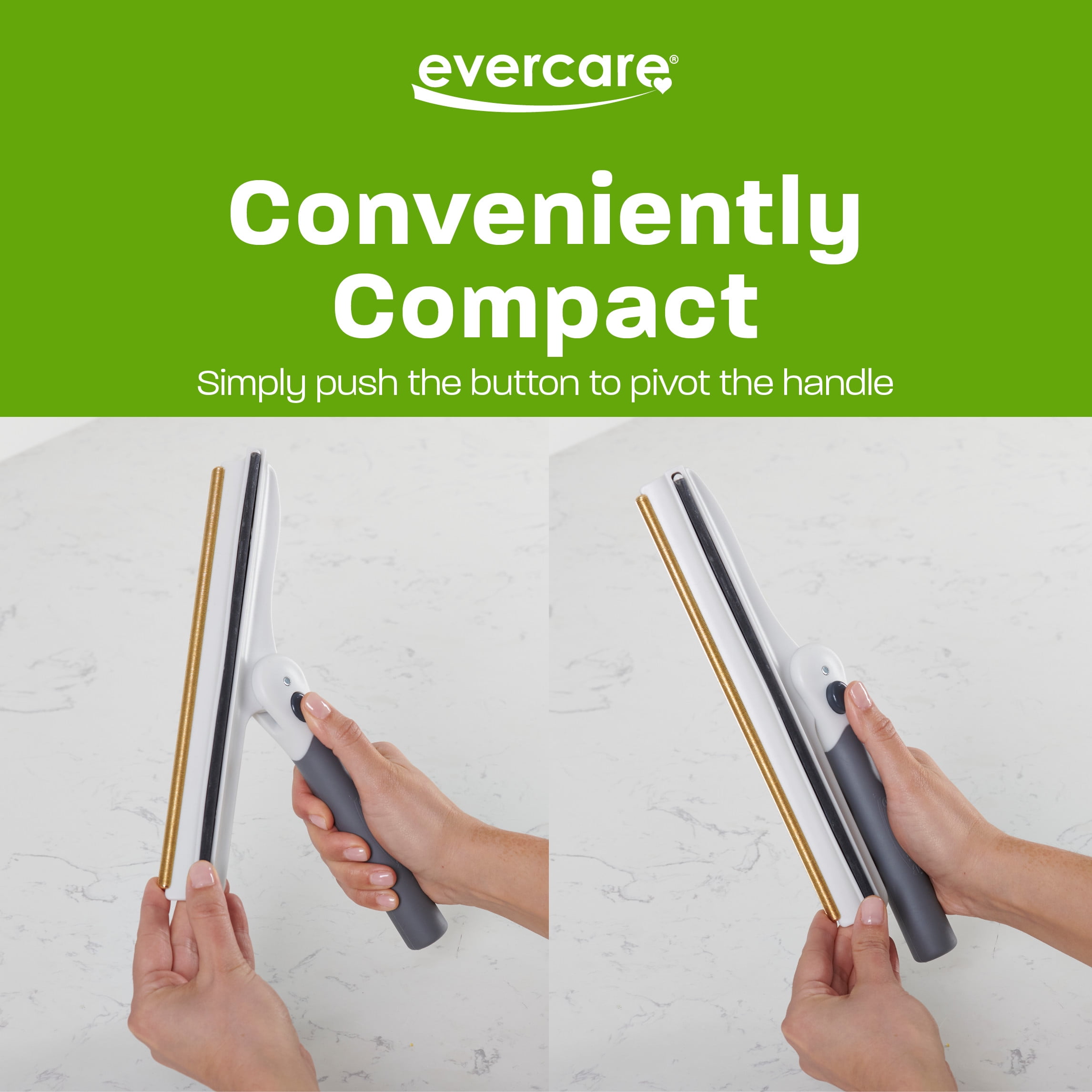 Evercare XL Duo Pet Hair Lint and Remover Tool – Resuable, Dual-Sided Metal & Delicate Comb, Rotating Handle, Furniture, Carpet, Bedding
