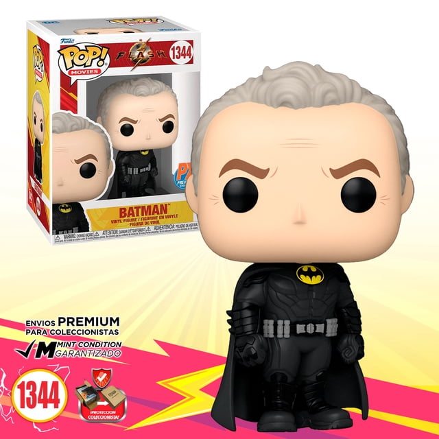 Funko Pop Batman Michael Keaton Sin Mascara #1344 The Flash Dc Comics Original