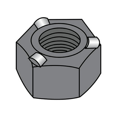

1/4-20 Hex Weld Nut With 3 Projections High Pilot Height Steel Plain (Pack Qty 1 000) BC-14NWHP3