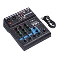thumbnail image 1 of Mezclador De Audio, Mezclador En Estéreo De 4 Canales Compacto Para Karaoke En Casa Para KTV Para Escenario, 1 of 7