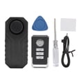 thumbnail image 2 of Alarma de activación de vibracia, alarma de ladrones de bicicleta de volumen Ajustable 113dB Fuerte fácil de instalación para el remolque del scooter de motocleta, 2 of 7