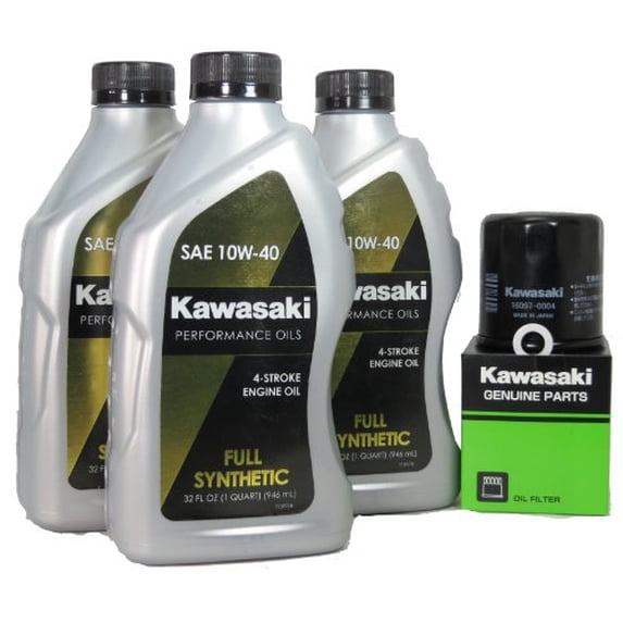2013 Kawsaki NINJA 650 Full Synthetic Oil Change Kit