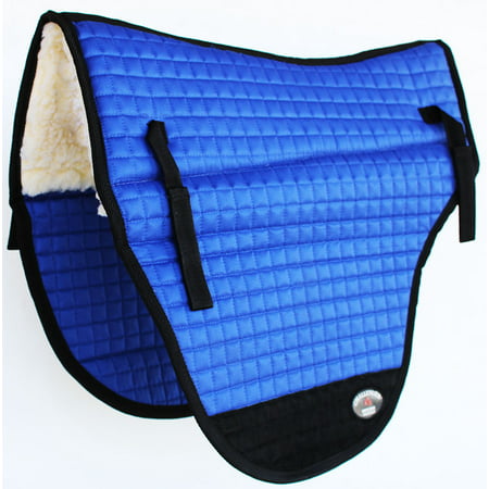 Horse SADDLE PAD Western 26X22 Endurance Fleece Cotton Quilted (Best Western Saddle Pad)