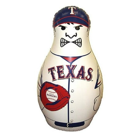 Fremont Die 2324565613 Texas Rangers Mini Bop Bag