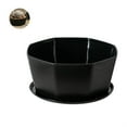 thumbnail image 2 of Succulent Planters Resin Plastic Crafts Personality Decorations Flower Pot Flower Pots for Style Decorative Plants Container Office Yards Black, 2 of 8