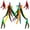 4 PCS Feather Refills, variant on miwoowim Cat Toys Interactive for Indoor Cats, 2PCS Ultra-Long Teaser(50"+38")+9PCS Da Bird Feather Refills, Fishing Pole Toy,Retractable Cat Wand Toy and Feather Toys Refills Attachment Replacement