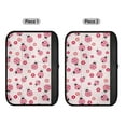 thumbnail image 6 of Uorisanigo Musical Character Piano Auto Seat Belt Cover Facecloth 2 Pieces Seat Belt Shoulder Strap Covers Comfortable Driving Seat Belt Cover Pad with All Cars and Backpacks, 6 of 7