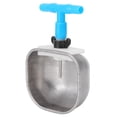 thumbnail image 4 of 5Pcs Stainless Steel Automatic Rabbit Drinker Nipple Drinking Bowl Waterer Farm AccessoryLarge Bowl with Tee Connector, 4 of 9