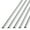 Brushed Aluminum, variant on FASÄDE 47 in. Decorative Vinyl Outside Corner Trim Polished Copper (5 Pack)