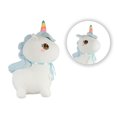 thumbnail image 3 of Unicornio De Peluche Importadora La Merced Azul Felpa Suave 45x25x20 cm, 3 of 4