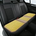 thumbnail image 6 of Dickly Bamboo Seat Cushion for Car and Truck, Interior Decoration for Car, Multipurpose 43x133cm Yellow, 6 of 9