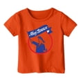 thumbnail image 4 of XDZJLR T-Shirt pour Filles Imprimé Coloré Carnaval Col Rond Manches Courtes 6-7 Ans, 4 of 4