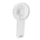 thumbnail image 3 of Ventilador de mano portátil con carga USB, pequeño ventilador de bolsillo, ventilador silencioso con batería y cable USB para niños para viajes al aire libre, color blanco, 3 of 8