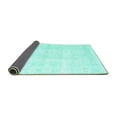 thumbnail image 2 of Ahgly Company Indoor Square Persian Turquoise Blue Traditional Area Rugs, 4' Square, 2 of 4