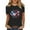 Black, variant on Cavosen Red White and Blue Tops for Women Petite Patriotic Short Sleeve Crew Neck Tops American Flag Print T Shirts Lady XL Independence Day Casual Tops 4th of July Tunic Tees Patriotic Clothes