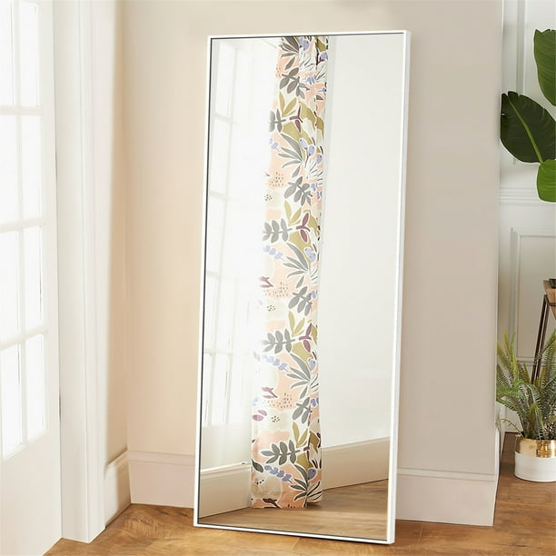 NeuType 60"x20" Rectangular Full Length Mirror Aluminum Alloy Floor