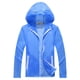 thumbnail image 3 of Mujeres Hombres adolescentes niños secado rápido ultrafino ultraligero protector solar UV UPF40 + chaqueta ciclismo correr Camping abrigo piel cortavientos, 3 of 5
