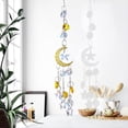 thumbnail image 4 of Atrapasueños de Cristal Atrapasueños Colgante Pequeño Colgante Prisma Decoración de Ventana Colgante de Cristal Atrapasueños Dorado, 4 of 5
