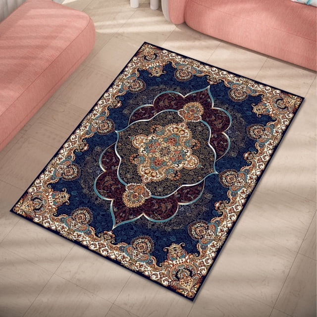 Alfombra de oración persa, alfombra antideslizante para pasillo, alfombras decorativas para decoración musulmana Hugtrwg Para estrenar