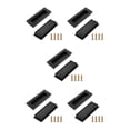 thumbnail image 3 of serony 2pieces Easy-to-install Door Drawer Handles Quick And Rust-resistant black 5Set, 3 of 6