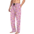thumbnail image 4 of GZHJMY Valentine's Day Pajama Pants for Men, Lounge Pants Lightweight Men Pajama Bottoms with Drawstring Pockets, Christmas New Year Birthday Gifts, Medium, 4 of 6