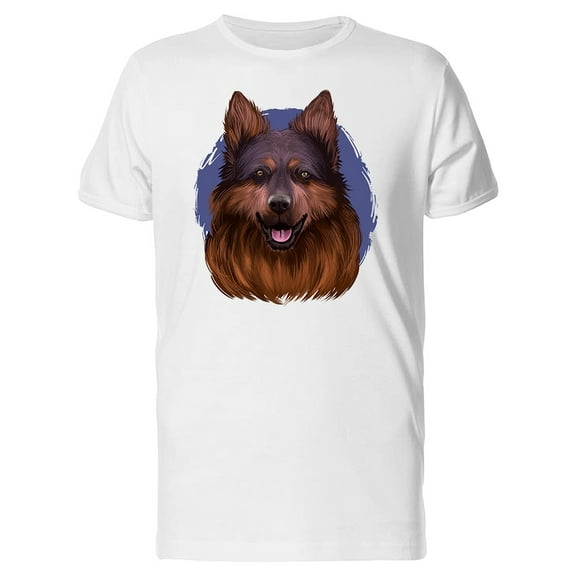 Bohemian Shepherd Frontview T-Shirt Men -Image by Shutterstock, Male XX-Large