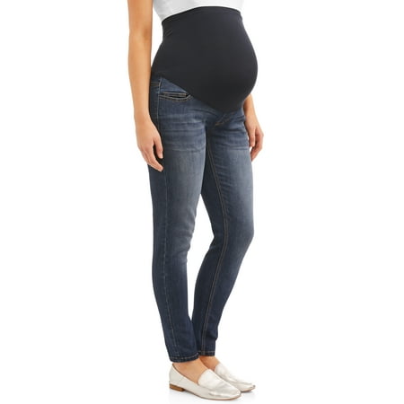 Maternity Time and Tru Skinny Jean with Full Panel and 5 (Best Place For Maternity Jeans)