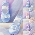 thumbnail image 7 of ZACPNCV Ballet Shoes for Girls Split Sole Canvas Kids Dance Shoe Boys Slip on Jazz Ballerina Slippers Purple, 7 of 7