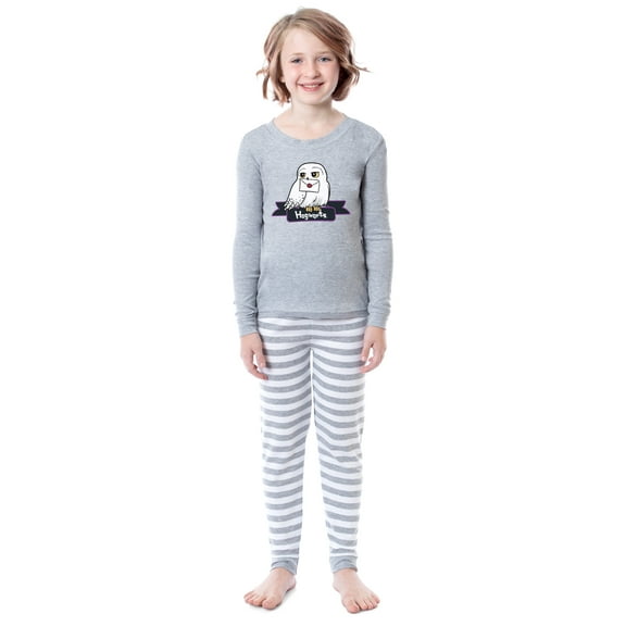 Harry Potter Child Unisex Hedwig Hogwarts Letter Wizarding World Pajama Set