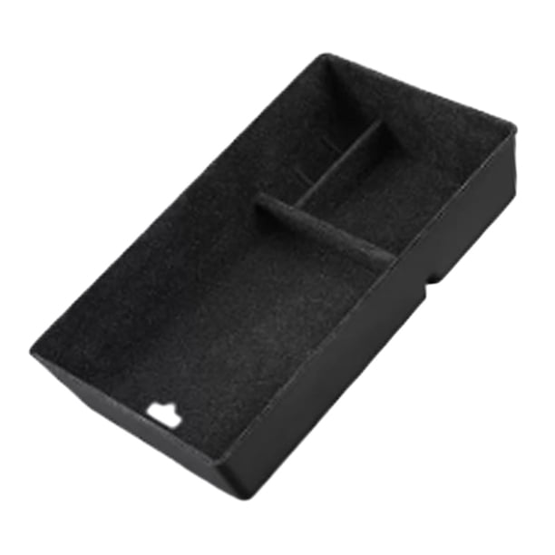Caja de almacenamiento para reposabrazos de repuesto premium para mantener el coche organizado para Mercedes flocado