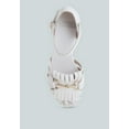 thumbnail image 4 of Ramita Horsebit Fringe Flat Sandals, 4 of 10