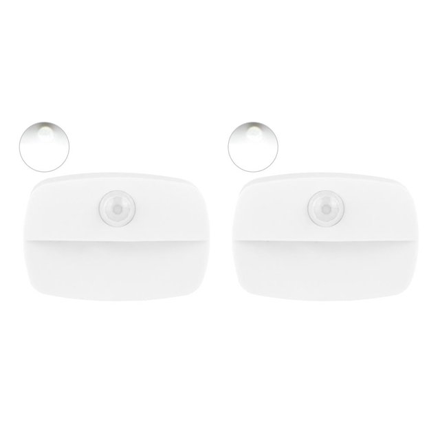 Toystoory 1 Uds. De luces LED nocturnas con Sensor de movimiento inalámbrico, lámparas para pasillo, armario, escalera, habitación, gabinete de Type3 NO3 Toystoory CBP260752