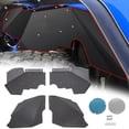 thumbnail image 2 of KOJEM Front Inner Fender Liners for 2007-2019 Jeep Wrangler JK JKU 4WD Heavy Duty Aluminum Splash Guards Flares, 2 of 14