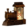 thumbnail image 1 of Christmas Water-Filled Train Ornament with LED Lights - 3 Pack, 1 of 8
