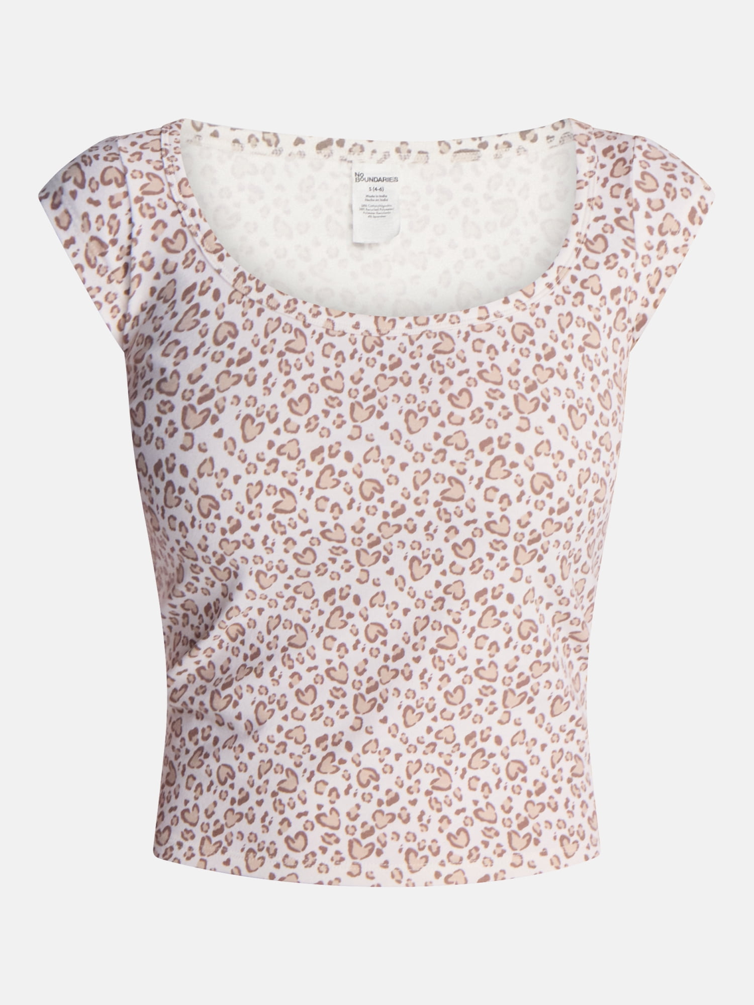 No Boundaries Cloud Core Scoop Neck Sleep Tee, Women's XXS-3X