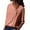 Pink, variant on Jiyugala Women's Button Down Shirts Plus Size Loose Casual Tops