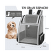 thumbnail image 2 of Mochila Transportadora Para Perros/gatos Plegable Gris Belug Negro Gris, 2 of 5