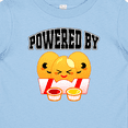 thumbnail image 4 of Inktastic Powered by Chicken Nuggets Boys or Girls Baby T-Shirt, 4 of 5