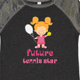 thumbnail image 4 of Inktastic Future Tennis Star Girl Girls Toddler T-Shirt, 4 of 5