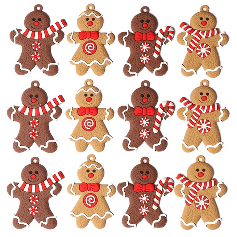 Printable shrink plastic gingerbread gift toppers for Curbly – makeandtell