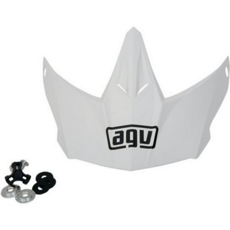 Agv Visor - AGV Helmet Visor w/ Screws - AX-8/EVO White KIT75002001