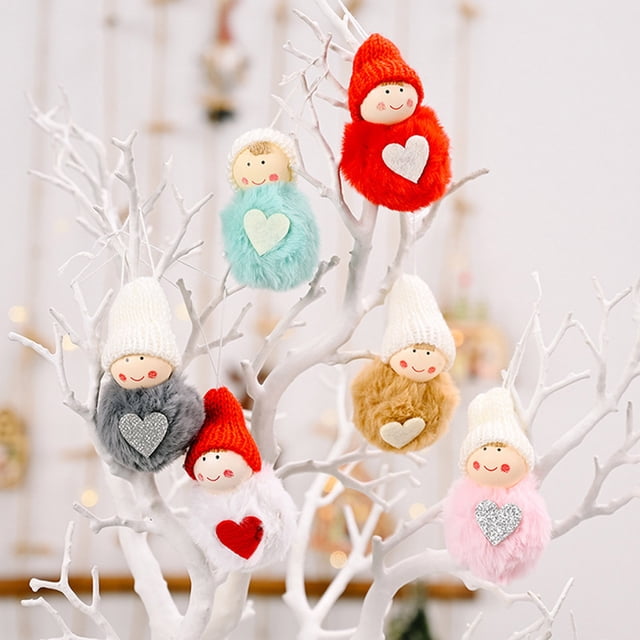 Adorno Navideño Xihbxyly Muñeco de nieve Colgante para Árbol de navidad