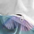 thumbnail image 5 of YJHDM Macaron Butterfly Bedding Set 3D Women Girls Duvet Cover Pillowcase 2/3pcs Candy Colored Cover, 5 of 5