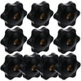 thumbnail image 5 of Worgeous 10pcs Thumb Screw Adjustable Handle Knob Set Door Knob Screws Plastic Grip Handle, 5 of 7