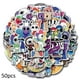 thumbnail image 1 of 50 pcs Dandys World sticker skateboard laptop guitar water bottle DIY decal decoration, 1 of 1