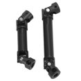 thumbnail image 3 of RC Drive Shaft, 2pcs RC Car Drive Shaft Large Transmission Angle CNC Hardened Steel Front Rear Drive Shafts For Axial For SCX24 For 1:24, 3 of 8