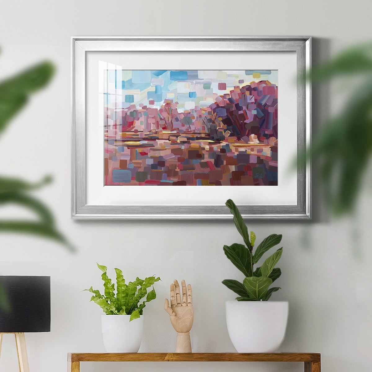 Pretty in Pink Premium Framed Print - Ready to Hang